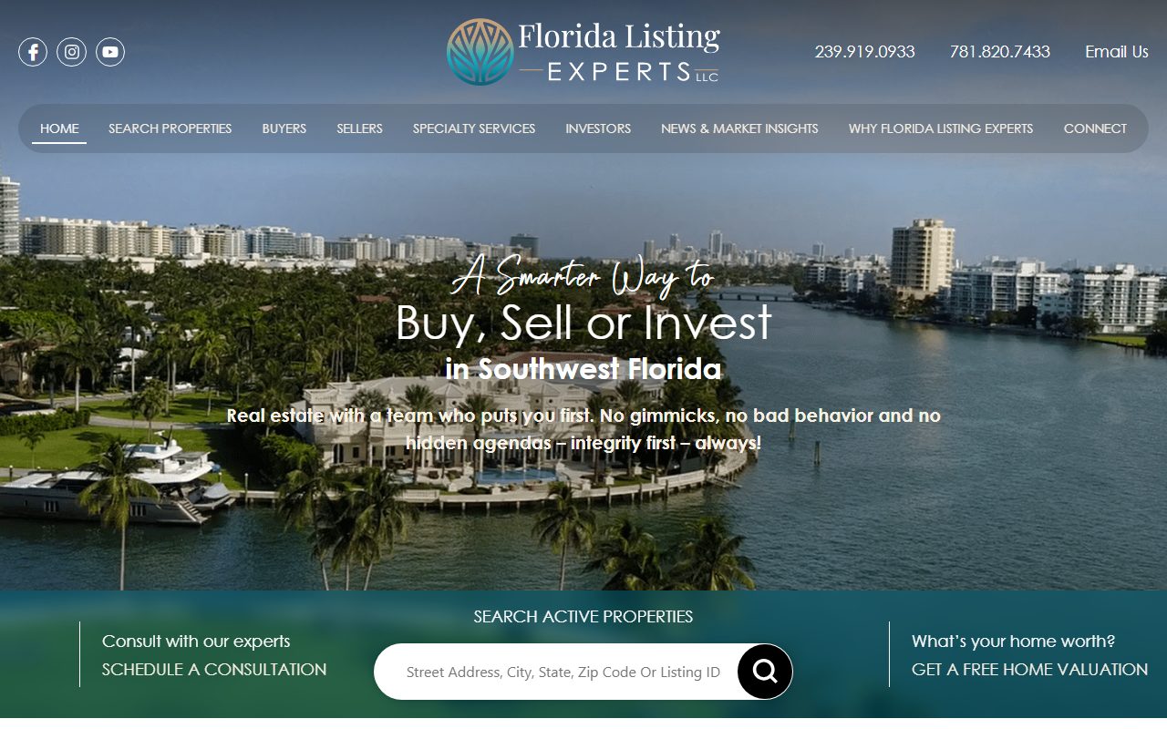 Florida Listing Experts — API Integrations project by Muhammad Arfa Rehman